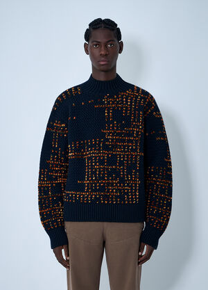 Dries Van Noten Wool-Blend Sweater Black dvn0162026