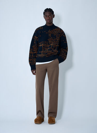 Dries Van Noten Wool-Blend Sweater Black dvn0162026