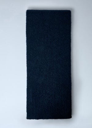 Dries Van Noten Knit Scarf Navy dvn0162027