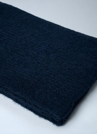 Dries Van Noten Knit Scarf Navy dvn0162027