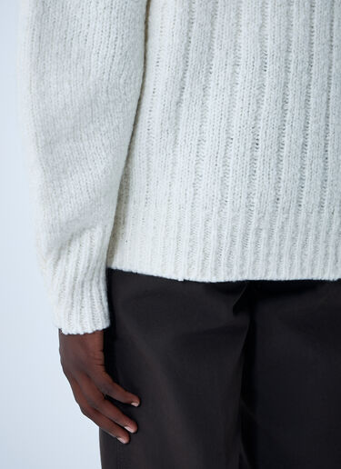 Wool Sweater Dries Van Noten Wool Sweater White dvn0162028