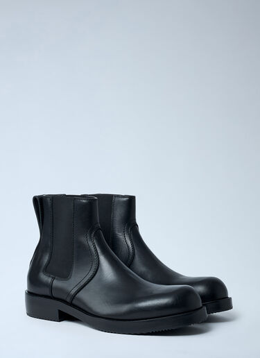 Leather Boots Dries Van Noten Leather Boots Black dvn0162033