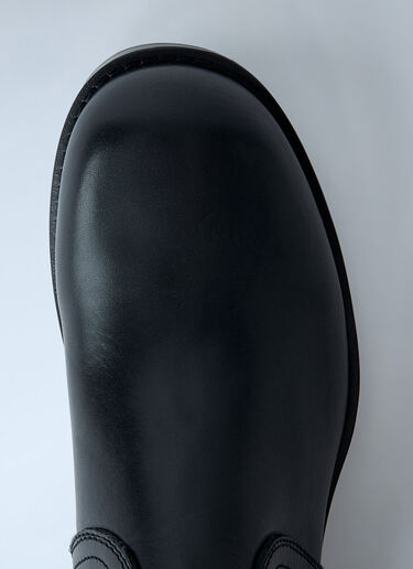 Leather Boots Dries Van Noten Leather Boots Black dvn0162033