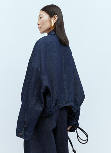 벌룬 데님 재킷 Dries Van Noten 벌룬 데님 재킷 블루 dvn0254008