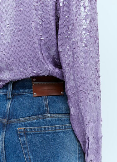 Dries Van Noten 스트레이트 레그 진 블루 dvn0254010