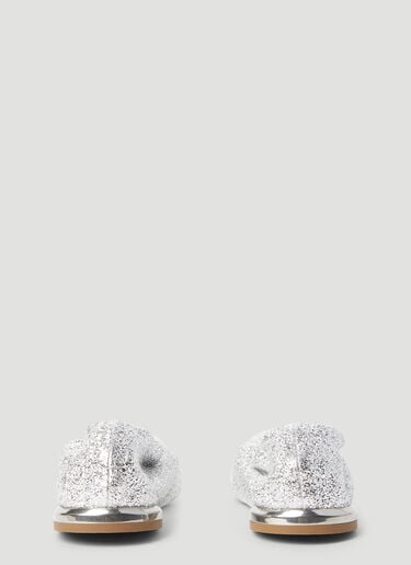闪亮平底鞋 Dries Van Noten 闪亮平底鞋 银色 dvn0255003