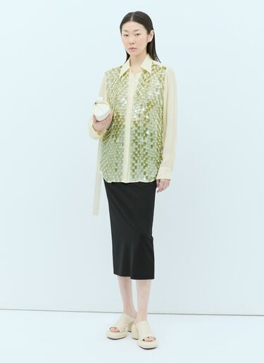 亮片衬衫 Dries Van Noten 亮片衬衫 黄色 dvn0256031