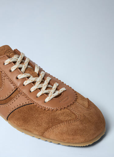 Suede Low-Top Sneakers Dries Van Noten Suede Low-Top Sneakers Tan dvn0261006
