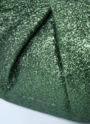 Dries Van Noten Metallic Handbag Green dvn0261007