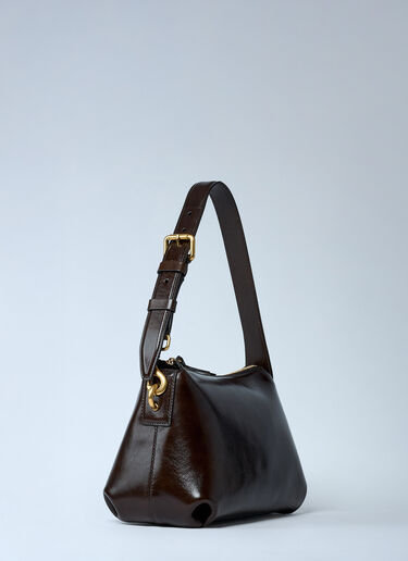 Leather Shoulder Bag Dries Van Noten Leather Shoulder Bag Dark Brown dvn0261009