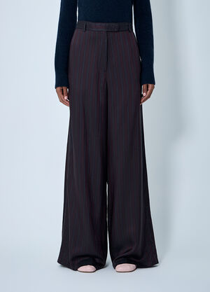 Dries Van Noten Tailored Pants Burgundy dvn0262009
