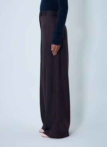 Tailored Pants Dries Van Noten Tailored Pants Burgundy dvn0262009