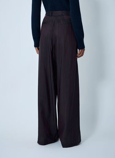 Tailored Pants Dries Van Noten Tailored Pants Burgundy dvn0262009