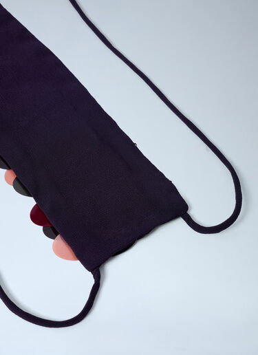 Embellished Chocker Necklace Dries Van Noten Embellished Chocker Necklace Burgundy dvn0262022