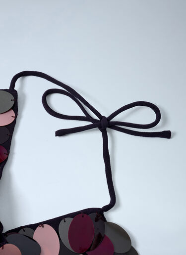 Embellished Chocker Necklace Dries Van Noten Embellished Chocker Necklace Burgundy dvn0262022