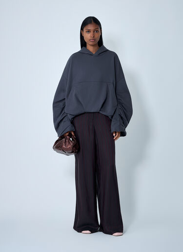 Dries Van Noten Hooded Cotton Sweatshirt Dark Grey dvn0262023