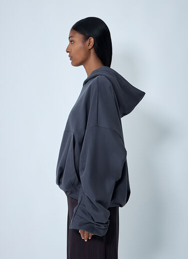 Dries Van Noten Hooded Cotton Sweatshirt Dark Grey dvn0262023