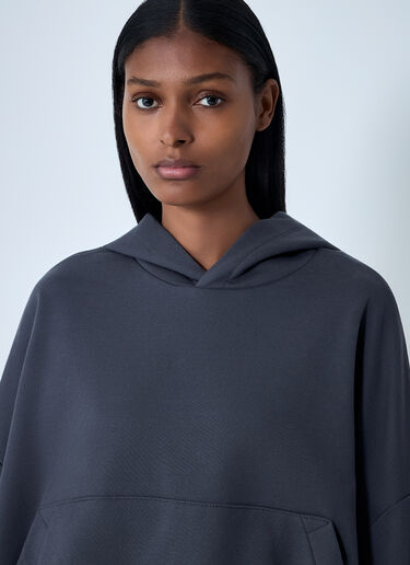 Dries Van Noten Hooded Cotton Sweatshirt Dark Grey dvn0262023