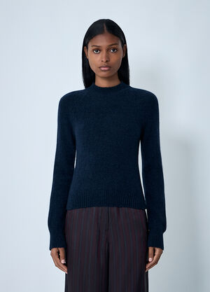 Dries Van Noten Wool-Blend Sweater Navy dvn0262028