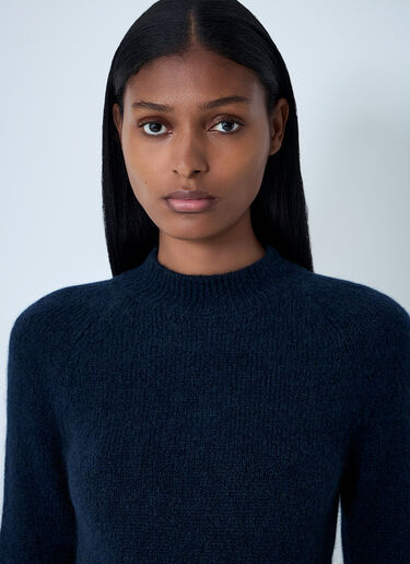 Wool-Blend Sweater Dries Van Noten Wool-Blend Sweater Navy dvn0262028