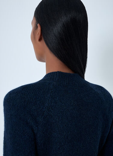 Wool-Blend Sweater Dries Van Noten Wool-Blend Sweater Navy dvn0262028