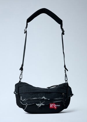 Diesel x Eastpak Distressed Logo Patch Shoulder Bag Black ead0362002