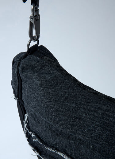 Diesel x Eastpak Distressed Logo Patch Shoulder Bag Black ead0362002
