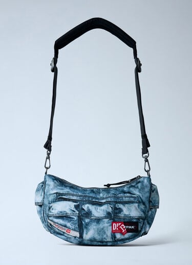 Logo Motif Shoulder Bag Diesel x Eastpak Logo Motif Shoulder Bag Denim ead0362004