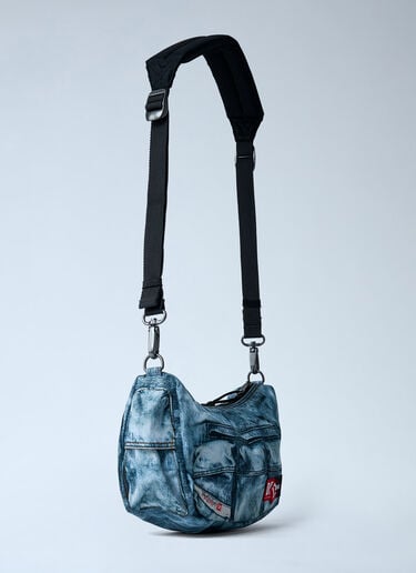 Logo Motif Shoulder Bag Diesel x Eastpak Logo Motif Shoulder Bag Denim ead0362004