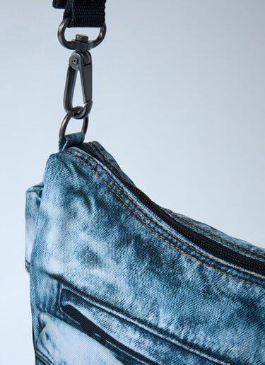 Logo Motif Shoulder Bag Diesel x Eastpak Logo Motif Shoulder Bag Denim ead0362004