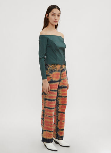 Portrait Top Eckhaus Latta Portrait Top Green eck0234005