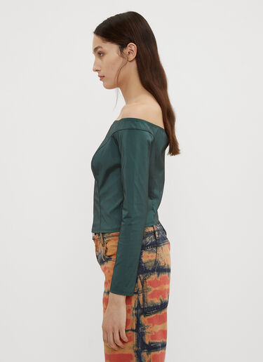 Portrait Top Eckhaus Latta Portrait Top Green eck0234005