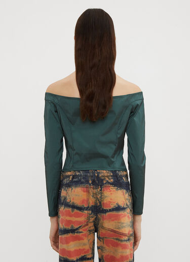 Portrait Top Eckhaus Latta Portrait Top Green eck0234005
