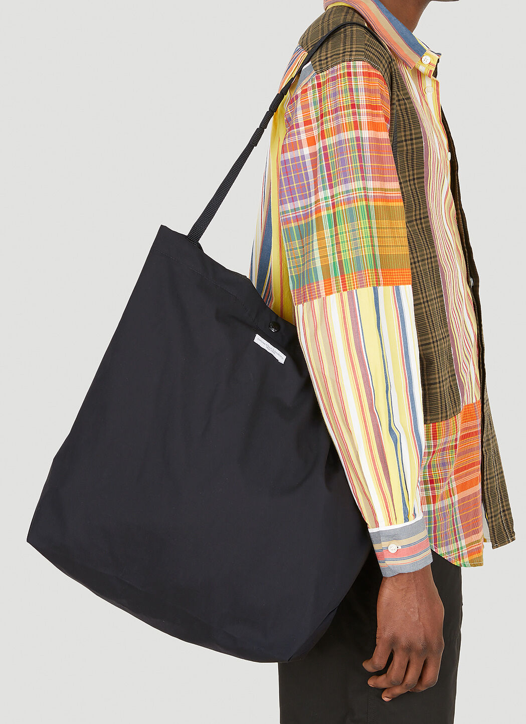 Engineered Garments Carry All Tote in Black | LN-CC