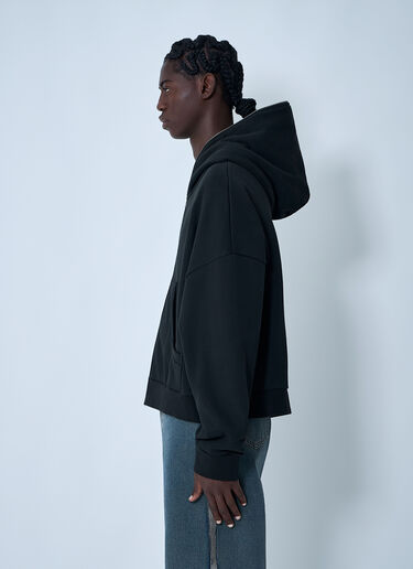 Entire Studios Eternal Zip-Up Hooded Sweatshirt Black ent0159004