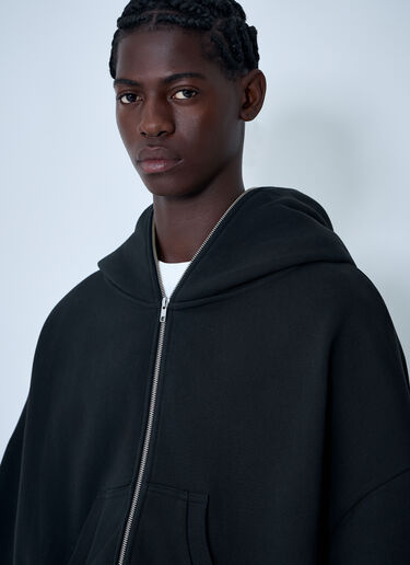 Eternal Zip-Up Hooded Sweatshirt Entire Studios Eternal Zip-Up Hooded Sweatshirt Black ent0159004
