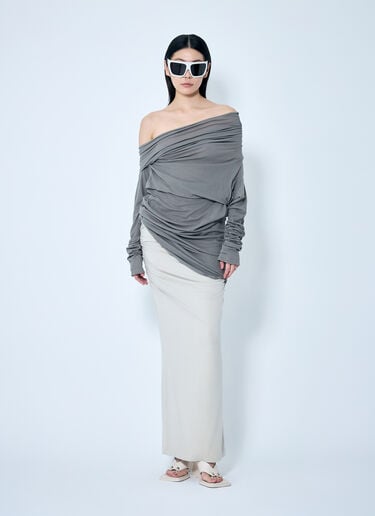 Surge Maxi Skirt Entire Studios Surge Maxi Skirt Grey ent0258008