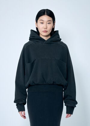 Entire Studios Double Double Hooded Sweatshirt Black ent0258010