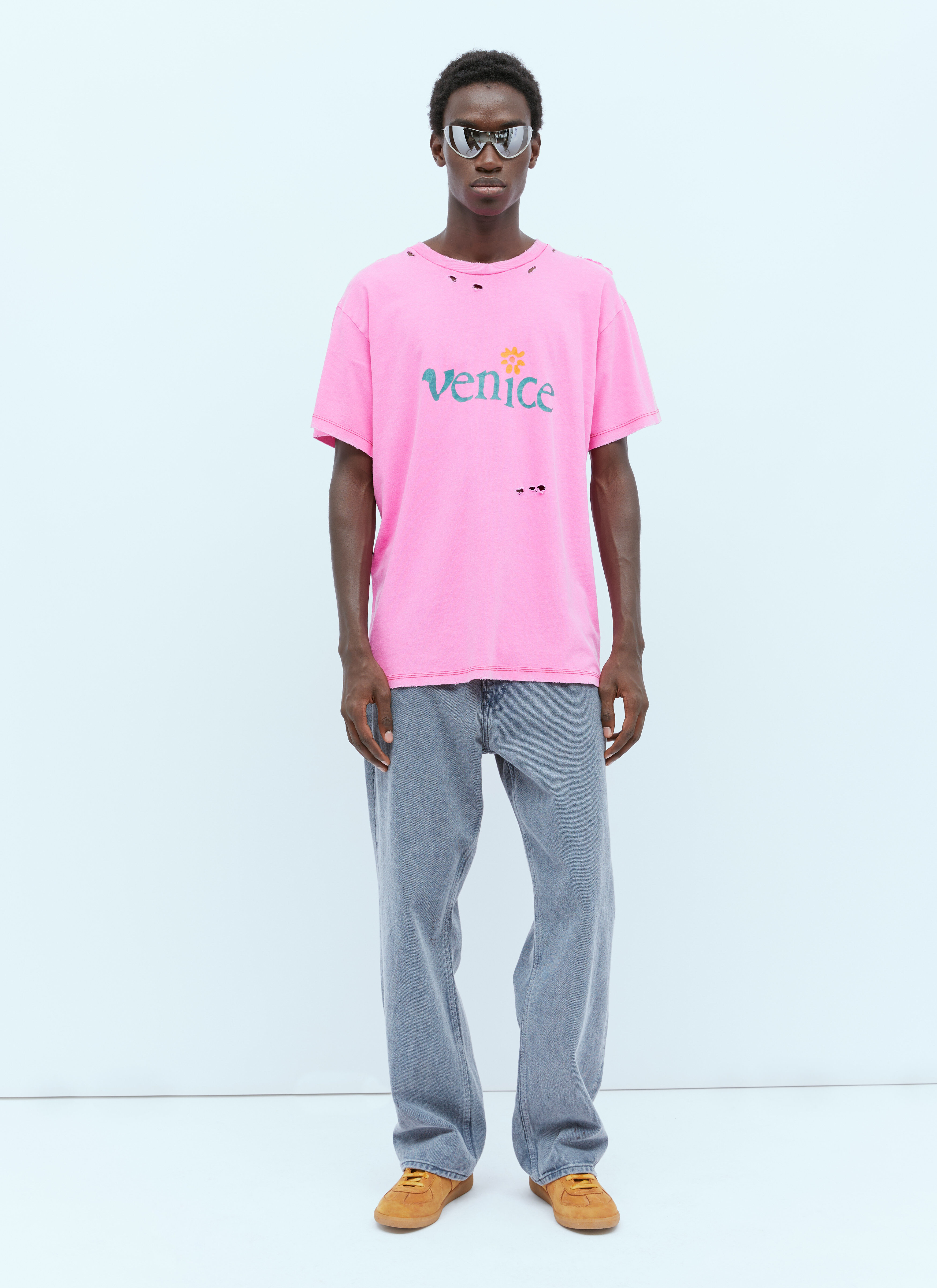 ERL Men's' Venice T-Shirt in Pink | LN-CC®
