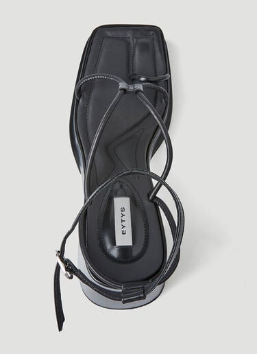 Olympia 厚底凉鞋 Eytys Olympia 厚底凉鞋 黑色 eyt0249016