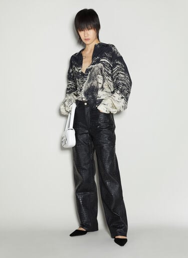 Benz Croco Pants Eytys Benz Croco Pants Black eyt0254001