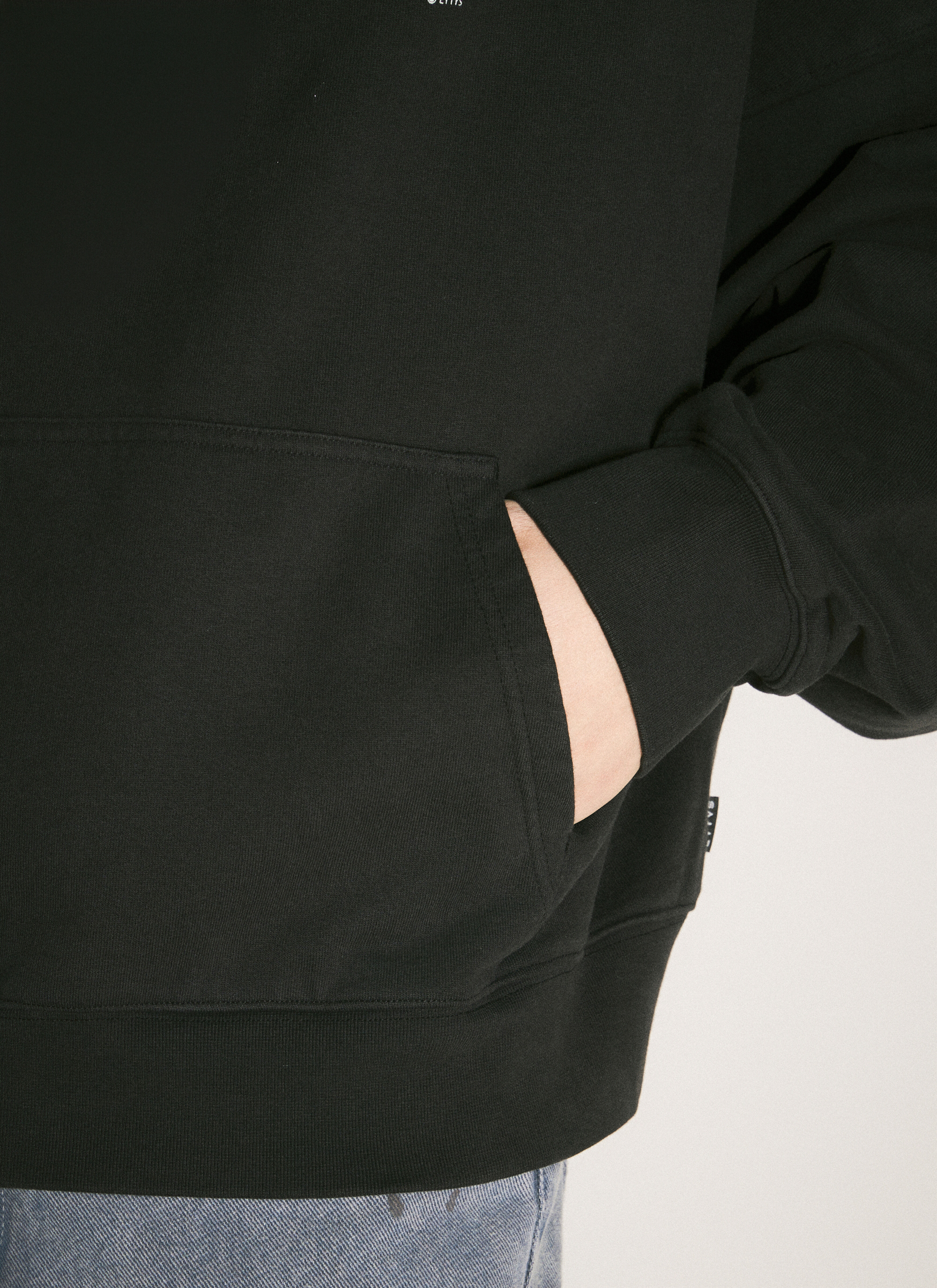 Eytys Men's' Eurotrash Hooded Sweatshirt in Black | LN-CC®