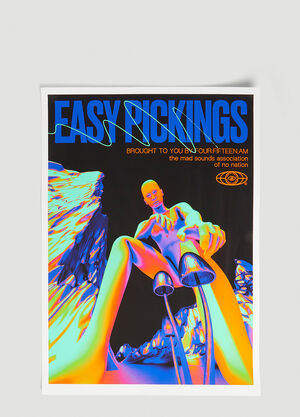 FOUR:FIFTEEN.AM Easy Pickings A2 Lithograph Print Black ffa0145005