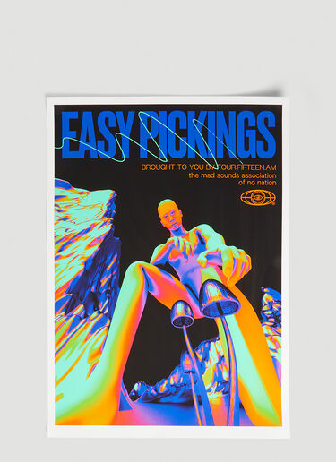 Easy Pickings A2 Lithograph Print FOUR:FIFTEEN.AM Easy Pickings A2 Lithograph Print Black ffa0145005