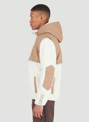 Borg Hybrid Hooded Sweatshirt Fila x Flock Together Borg Hybrid Hooded Sweatshirt Beige fft0346002