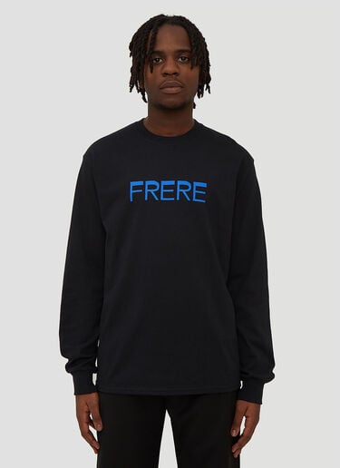 Frere Print Long Sleeve T-Shirt Frere Frere Print Long Sleeve T-Shirt Black fre0335002