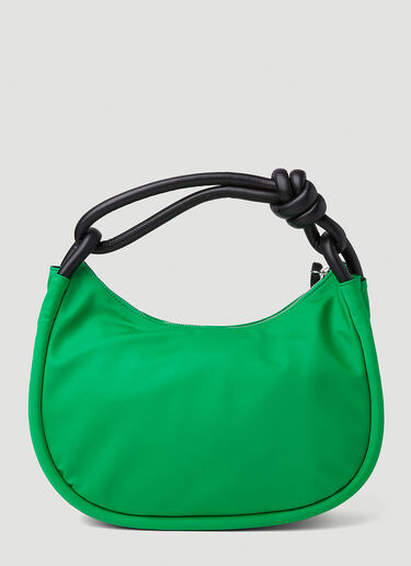 ノットミニハンドバッグ GANNI ノットミニハンドバッグ グリーン gan0251046
