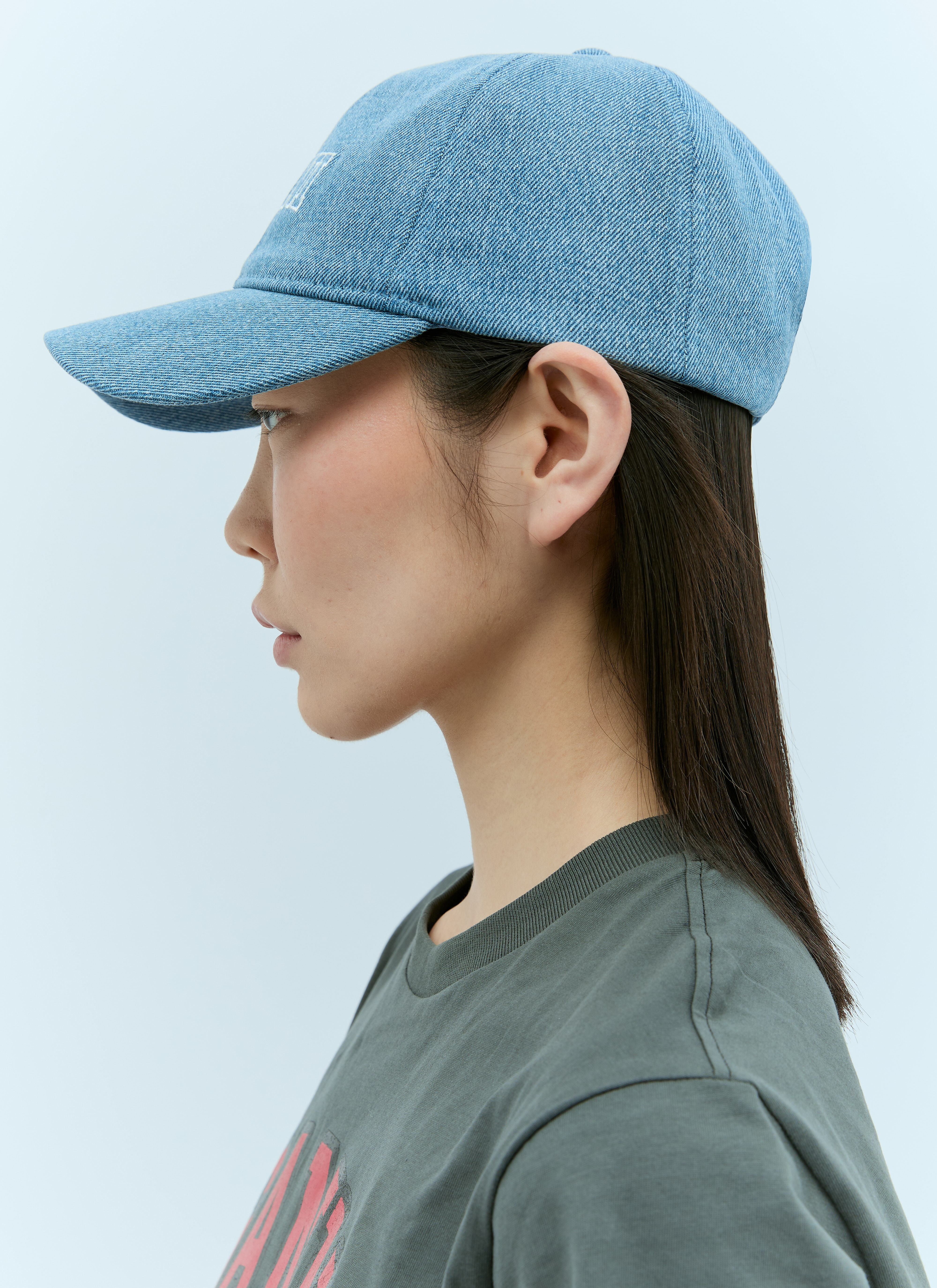 美品！GANNI WOMEN キャップ サックスブルー 美品！GANNI WOMEN キャップ サックスブルー Ganni(ガニー
