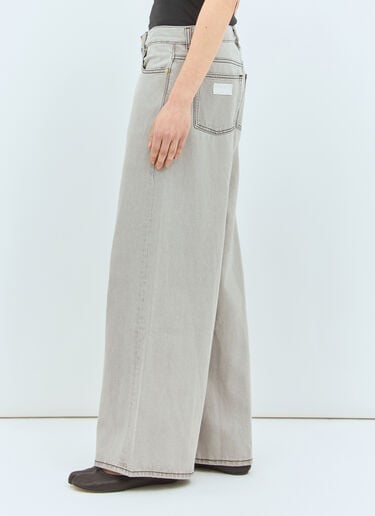 Future Wide-Leg Jeans Ganni Future Wide-Leg Jeans Grey gan0258021