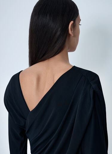 Ruched Maxi Dress GANNI Ruched Maxi Dress Black gan0261005